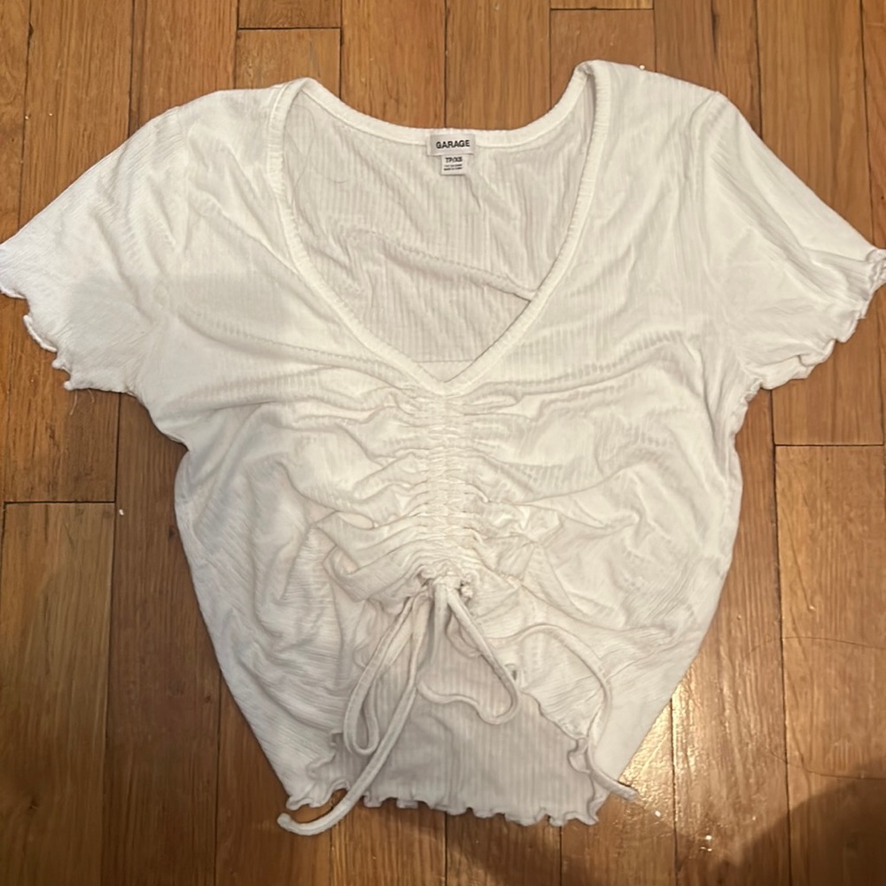 Garage crop top